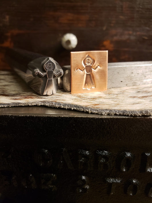 Flatwoods Monster Metal Stamp