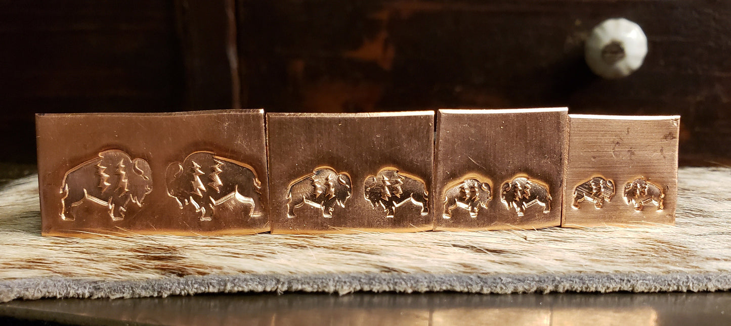 Buffalo - Metal Stamp