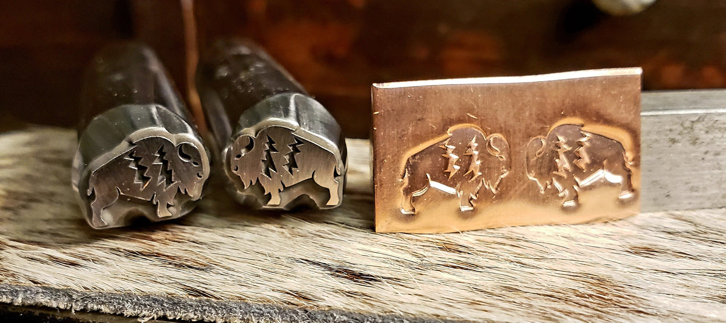 Buffalo - Metal Stamp