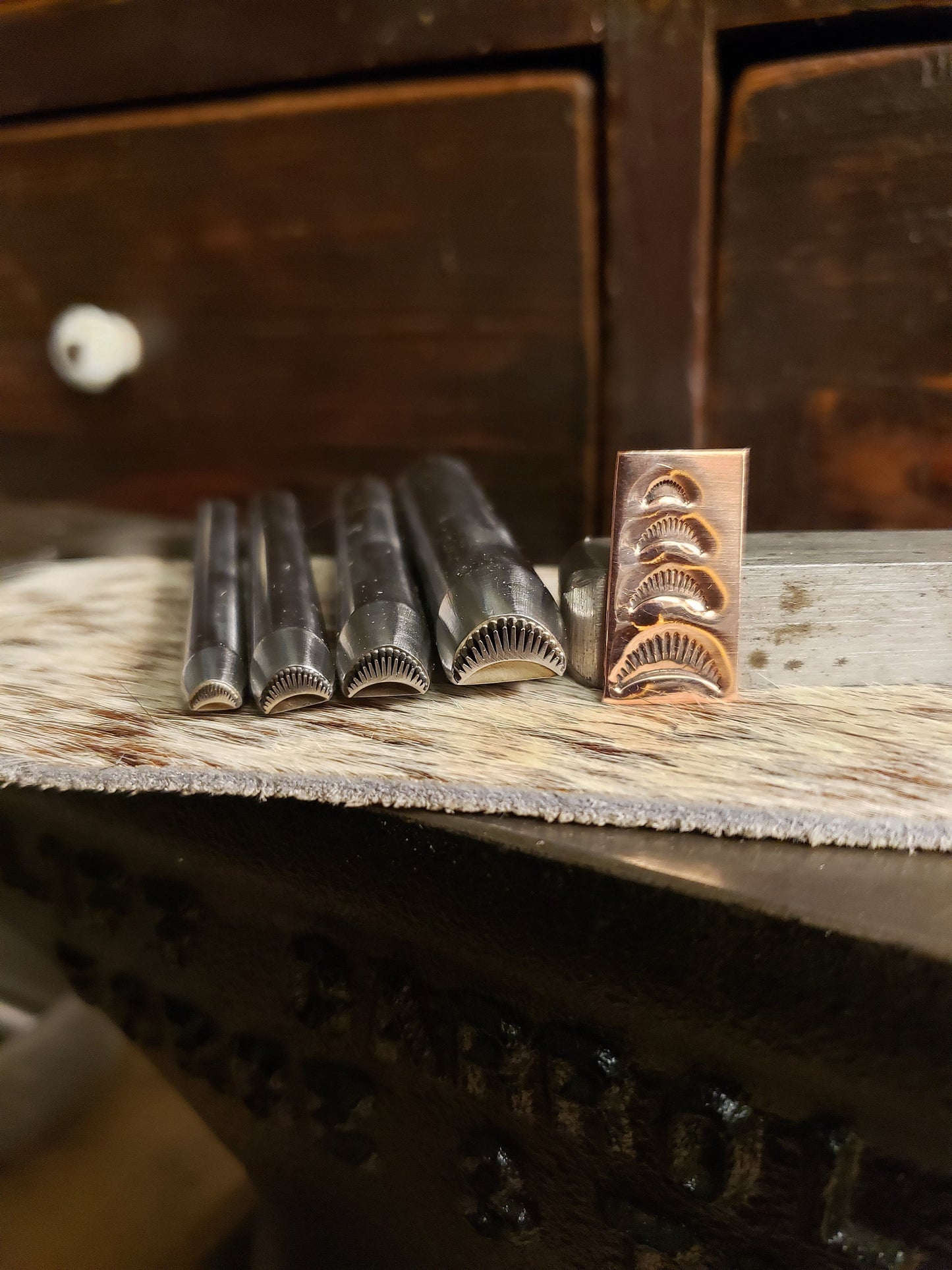 Tsegi -Metal Stamp