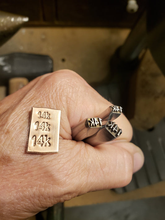 Hallmark Metal Stamp-14k