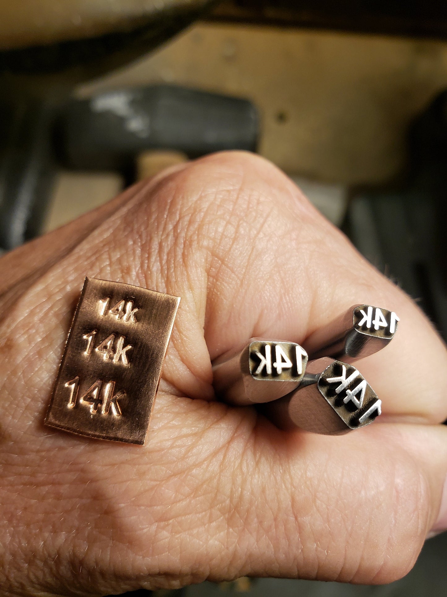 Hallmark Metal Stamp-14k