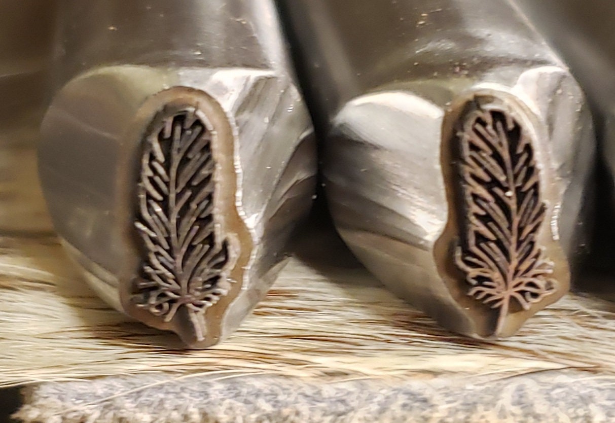 Metal Stamp-Feathers 3 DESIGNS AVAILABLE
