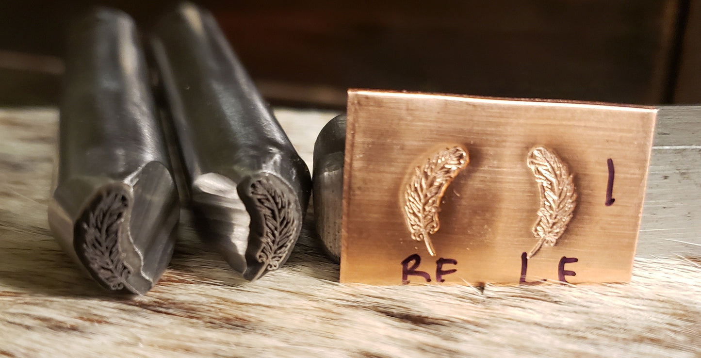Metal Stamp-Feathers 3 DESIGNS AVAILABLE