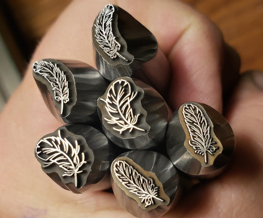 Metal Stamp-Feathers 3 DESIGNS AVAILABLE