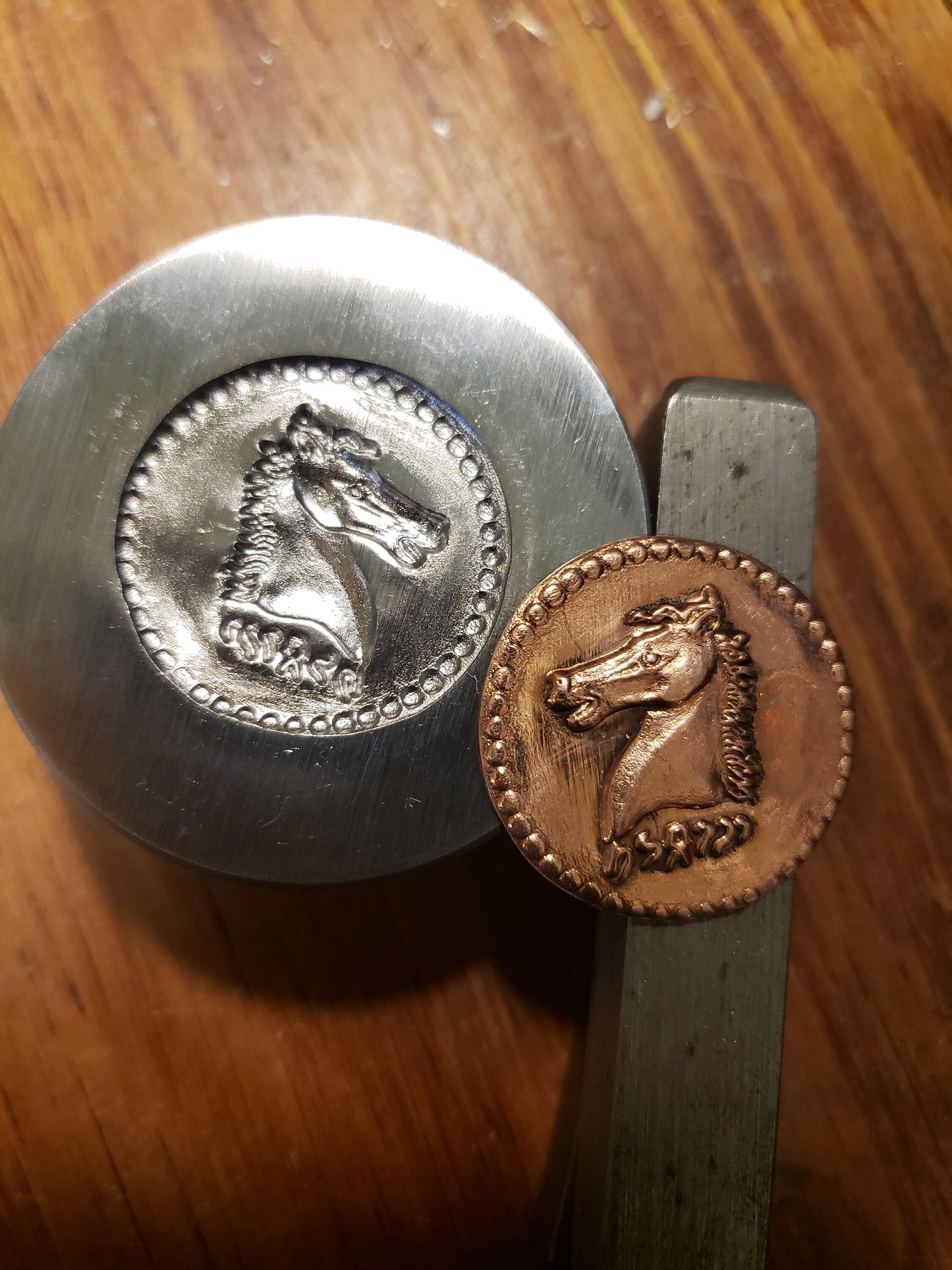 Impression Die- Vintage Bucephalus-Retiring SOON