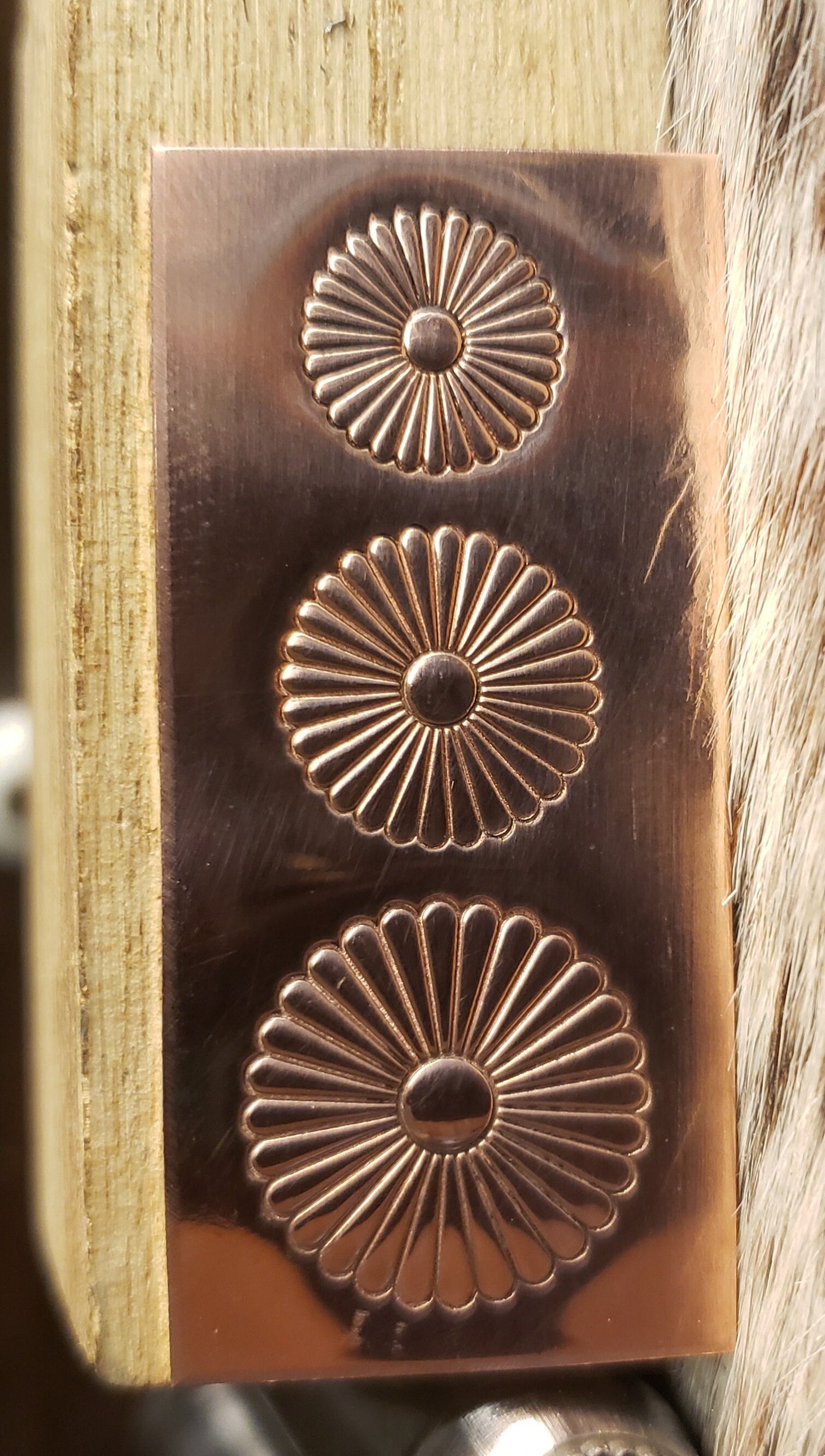 Concho #3 Metal Stamp