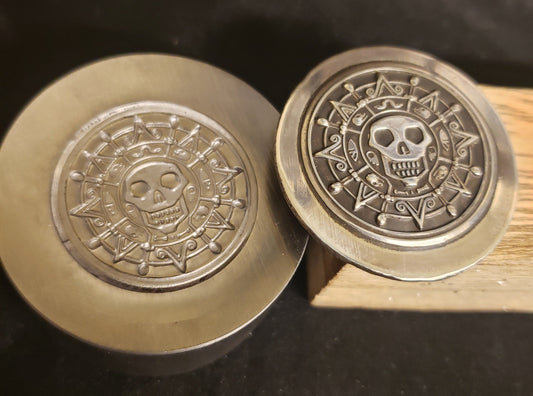 Impression Die - "Skull Dial" P.O.C. Coin Small