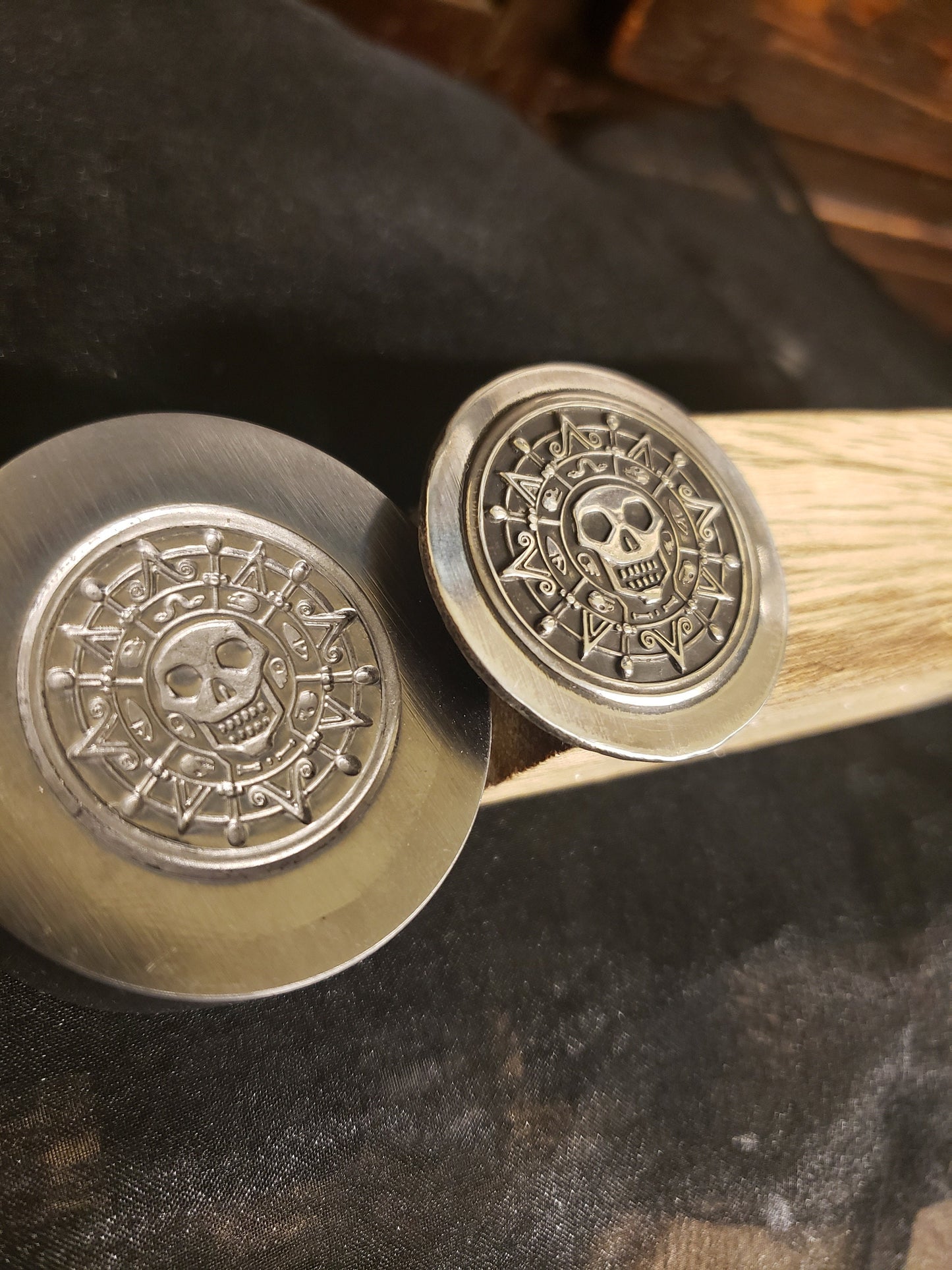 Impression Die - "Skull Dial" P.O.C. Coin Small