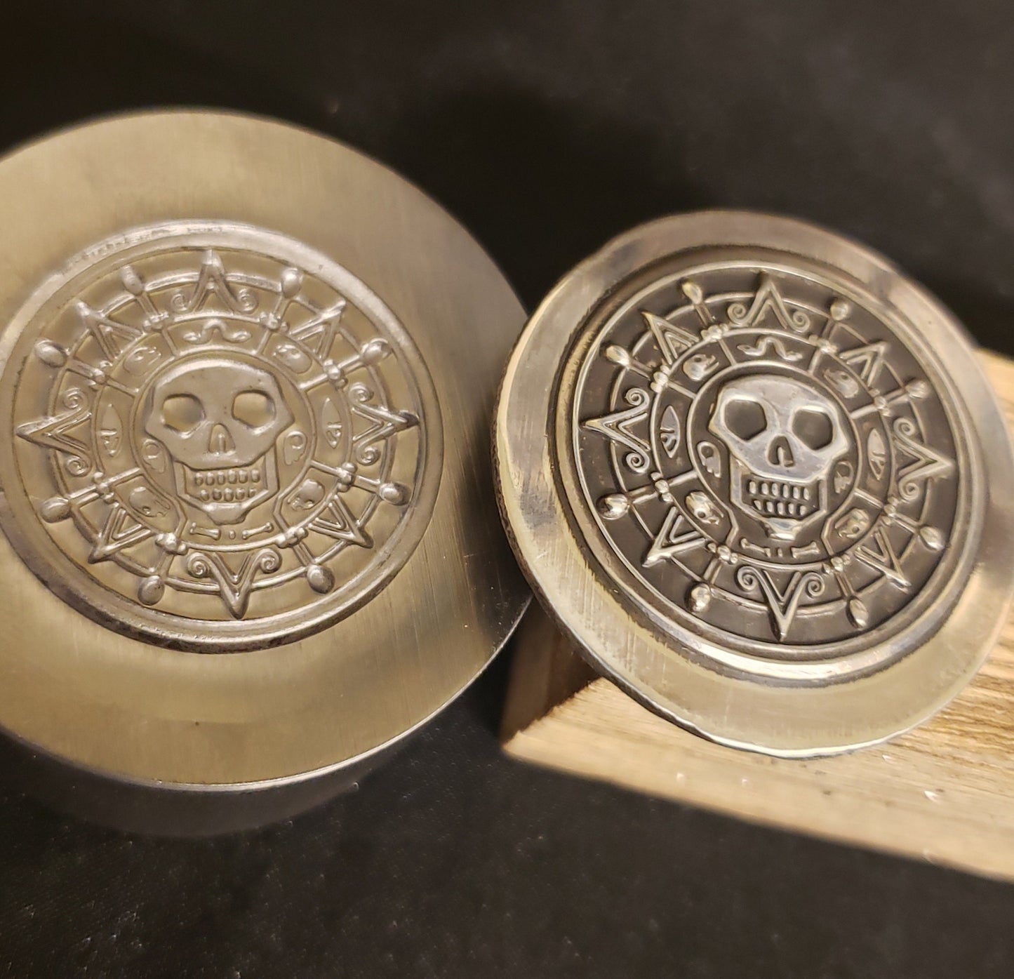 Impression Die - "Skull Dial" P.O.C. Coin Small
