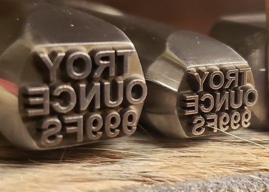 Hallmark Metal Stamp- Troy Ounce 999FS
