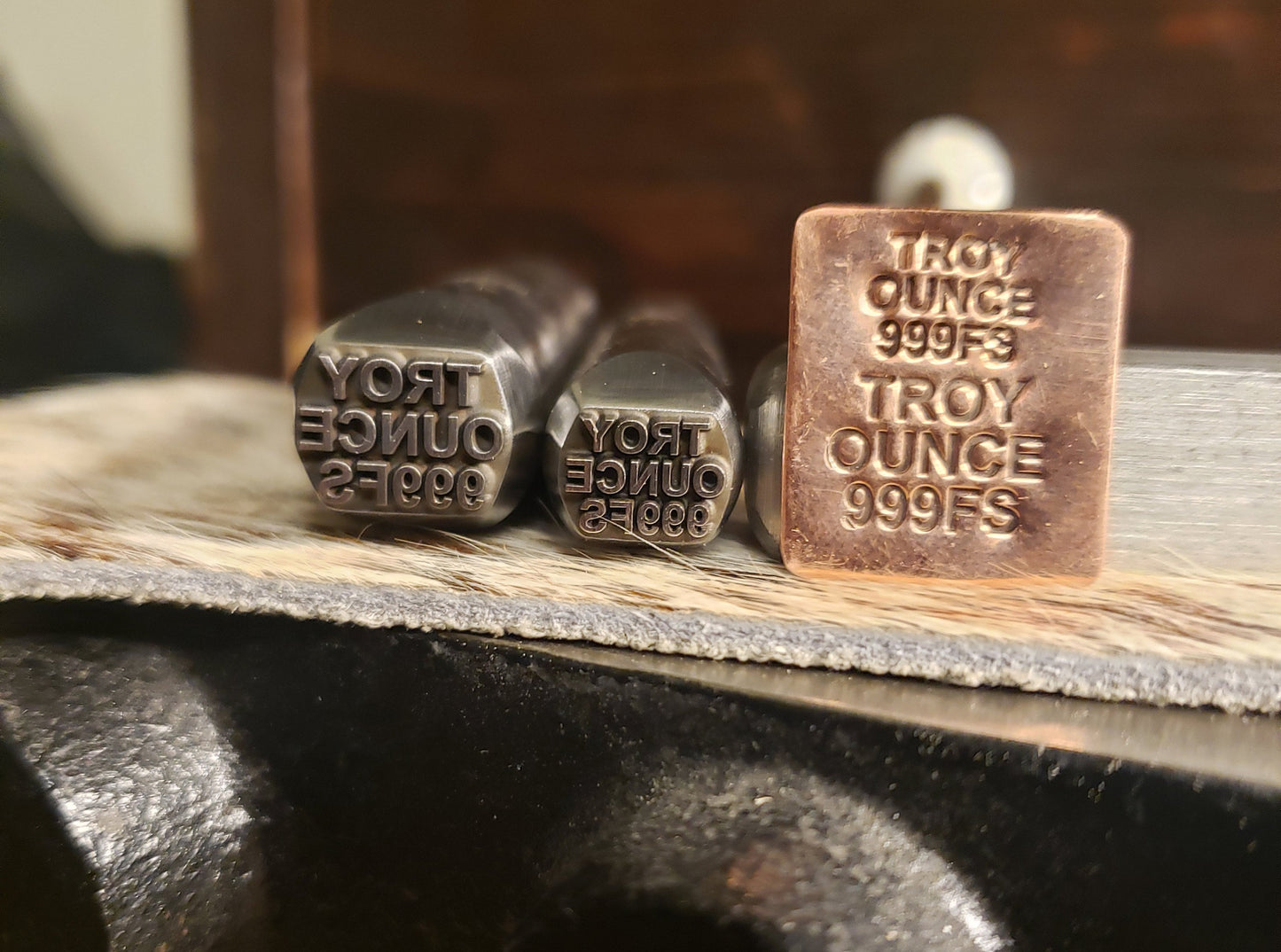 Hallmark Metal Stamp- Troy Ounce 999FS