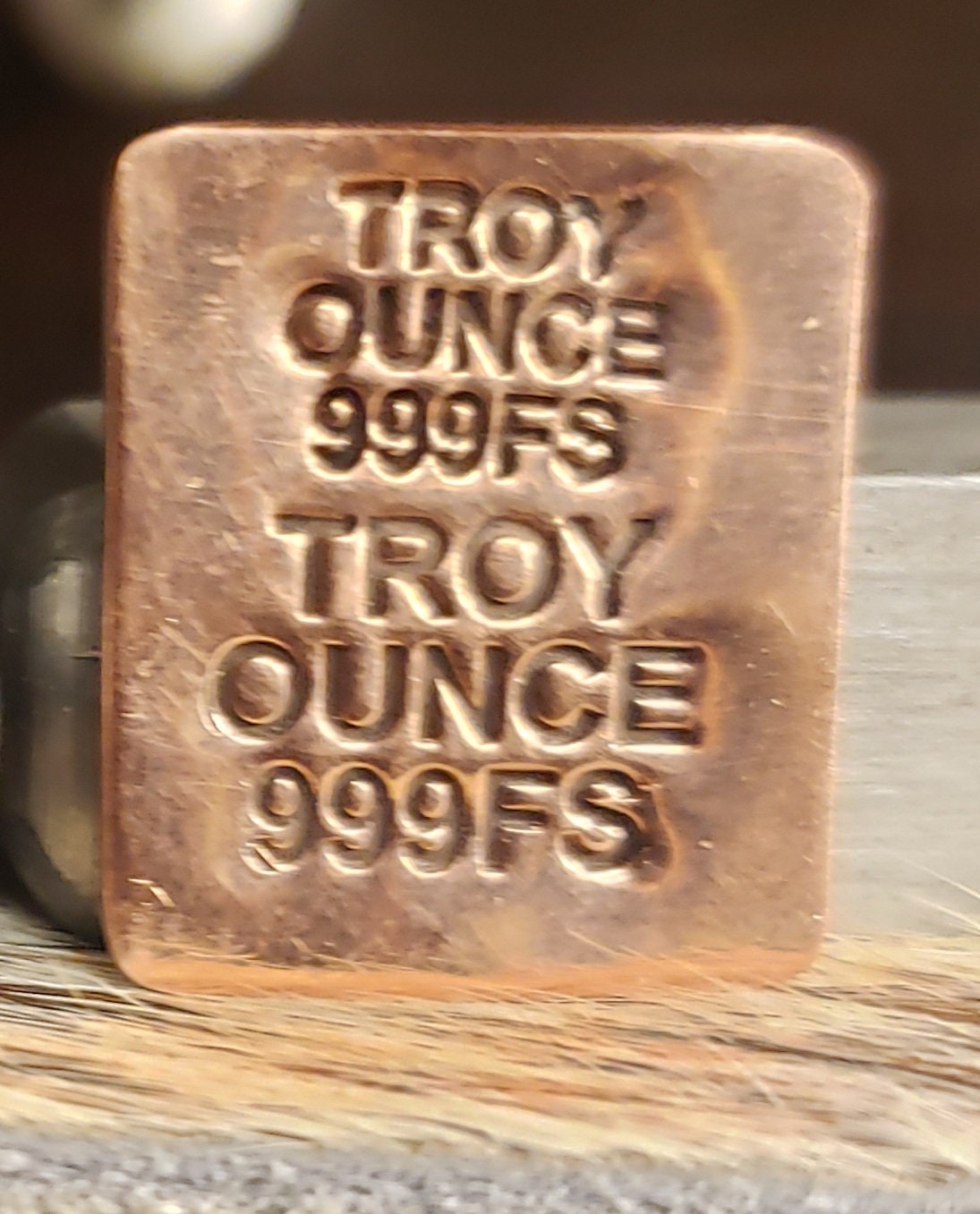 Hallmark Metal Stamp- Troy Ounce 999FS
