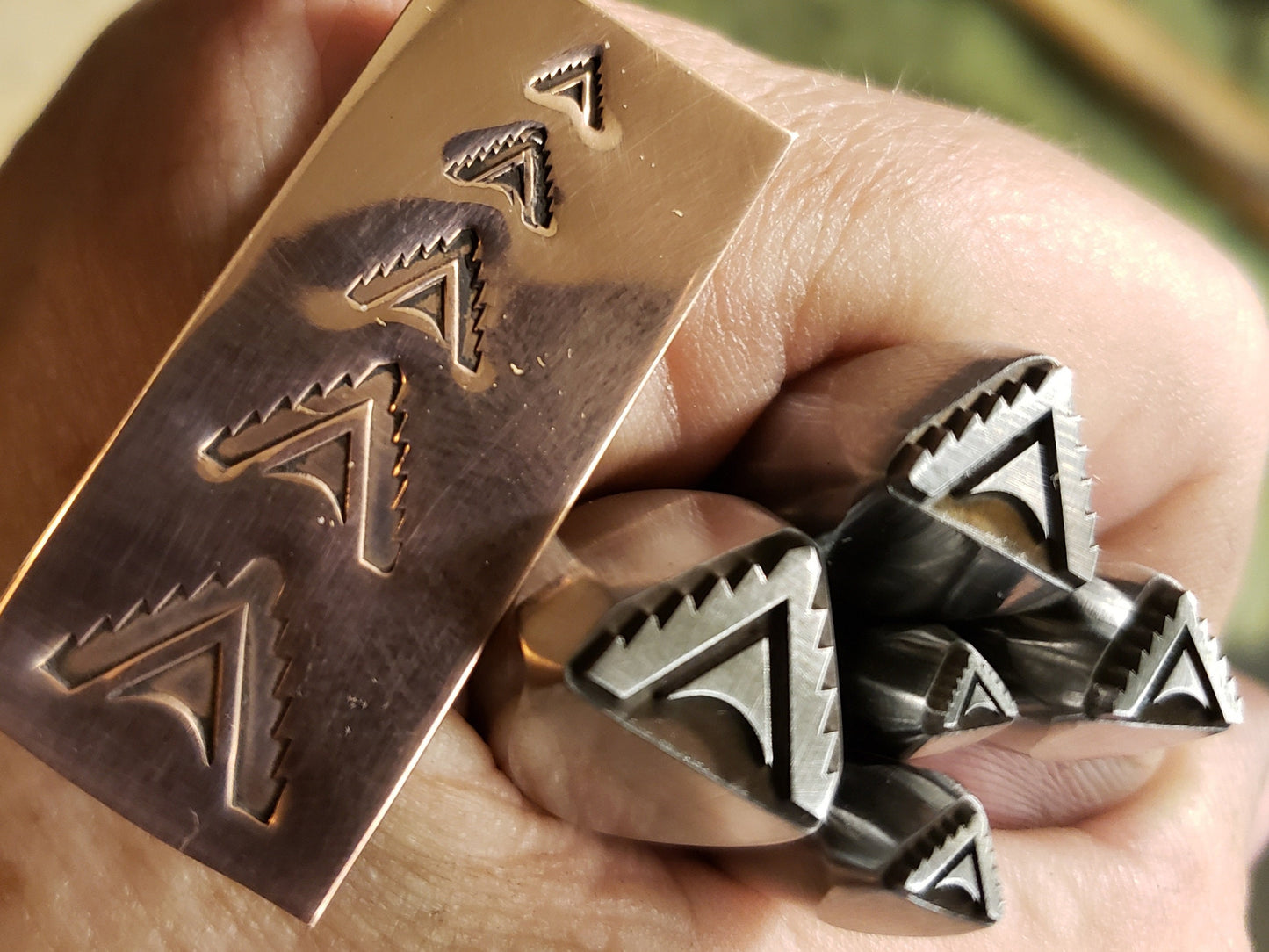 Tesuque- Metal Stamp