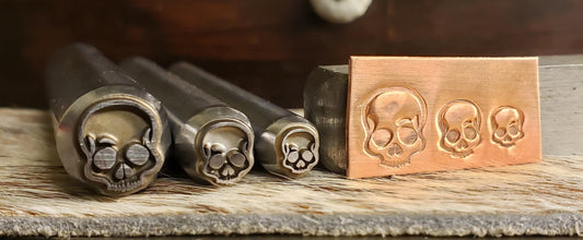 Skully Metal Stamp