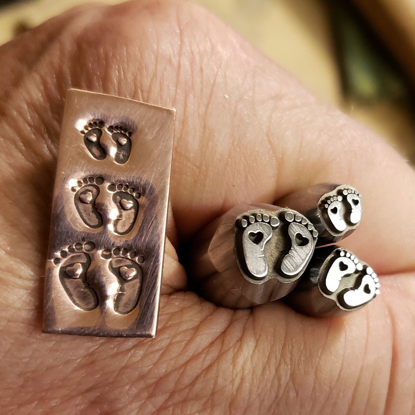 Baby Feet-Metal Stamp