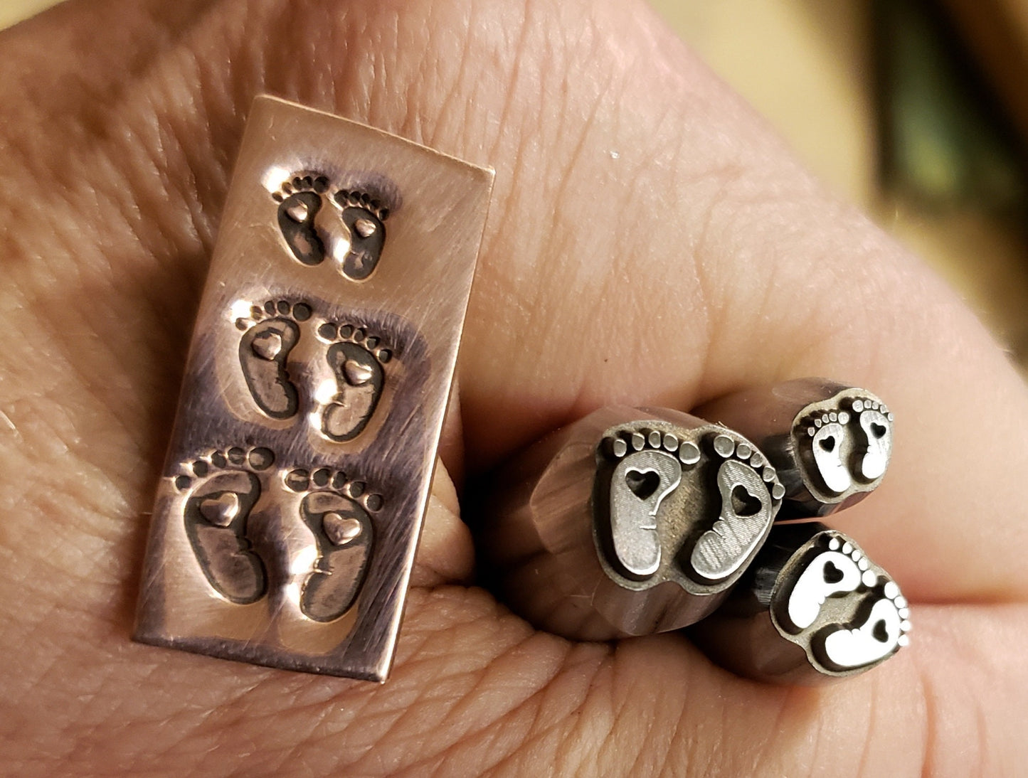 Baby Feet-Metal Stamp