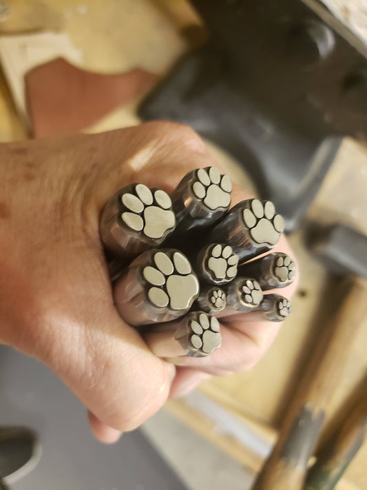 Dog Paws- Metal Stamps