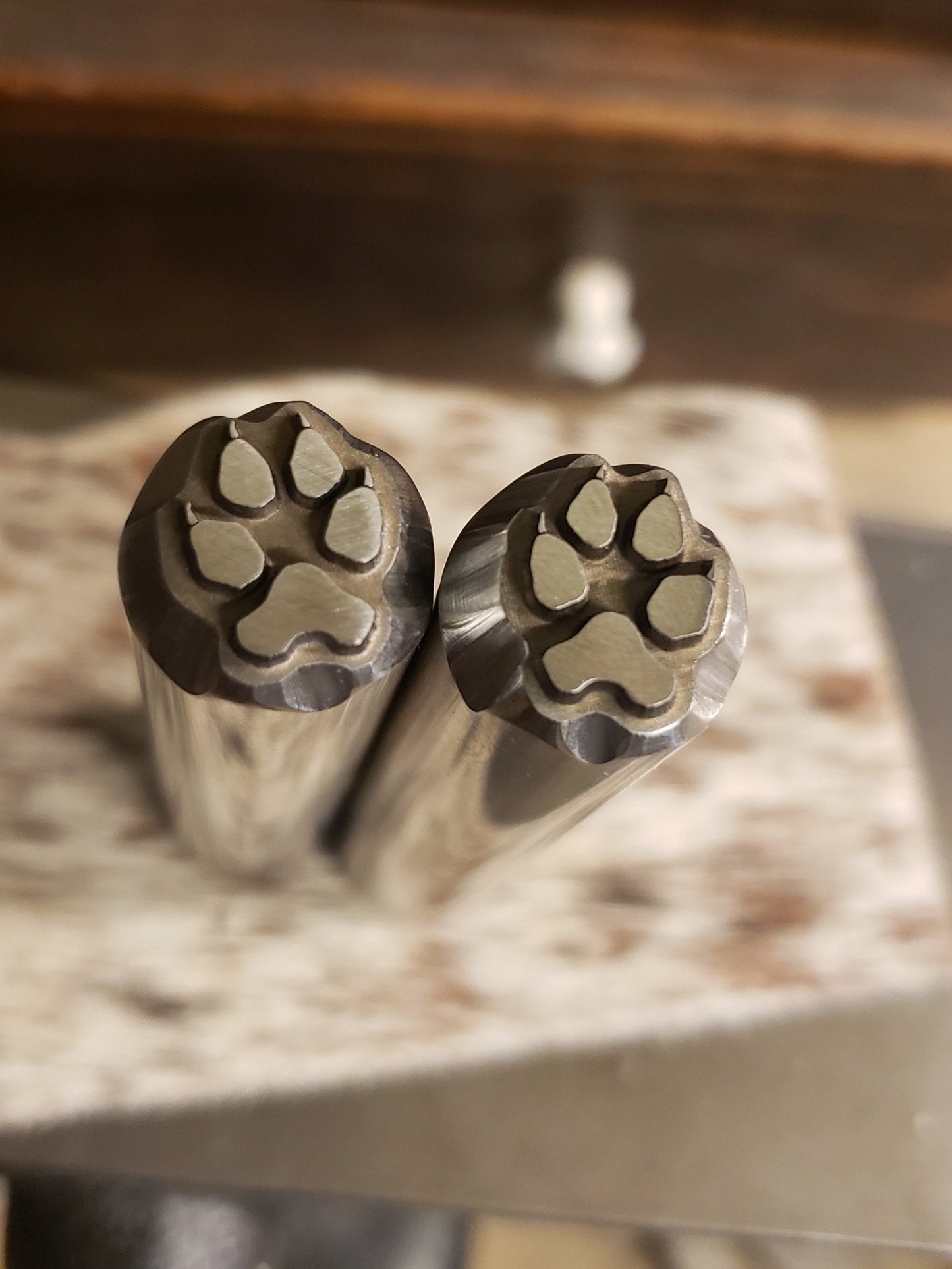 Wolf Paws- Metal Stamps