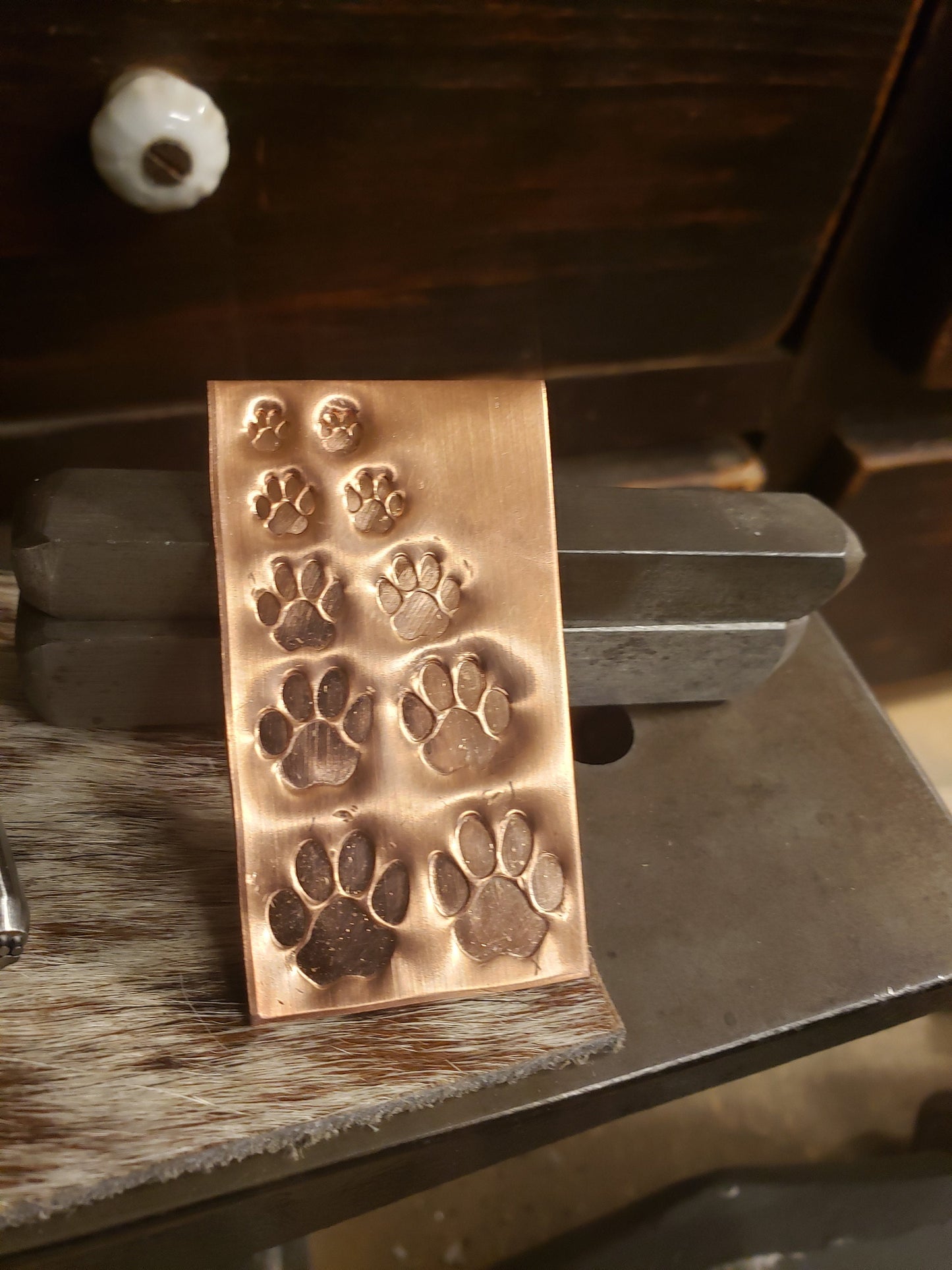 Dog Paws- Metal Stamps