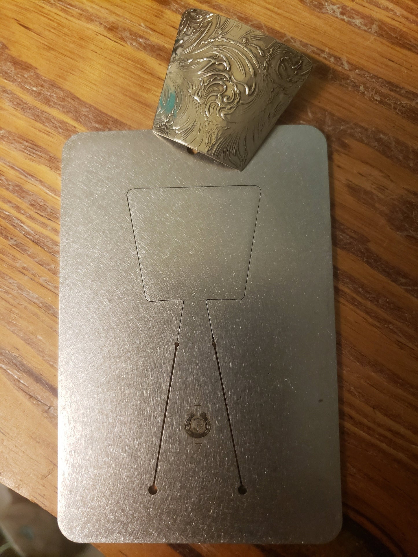 1 inch Scarf Slide Pancake Die
