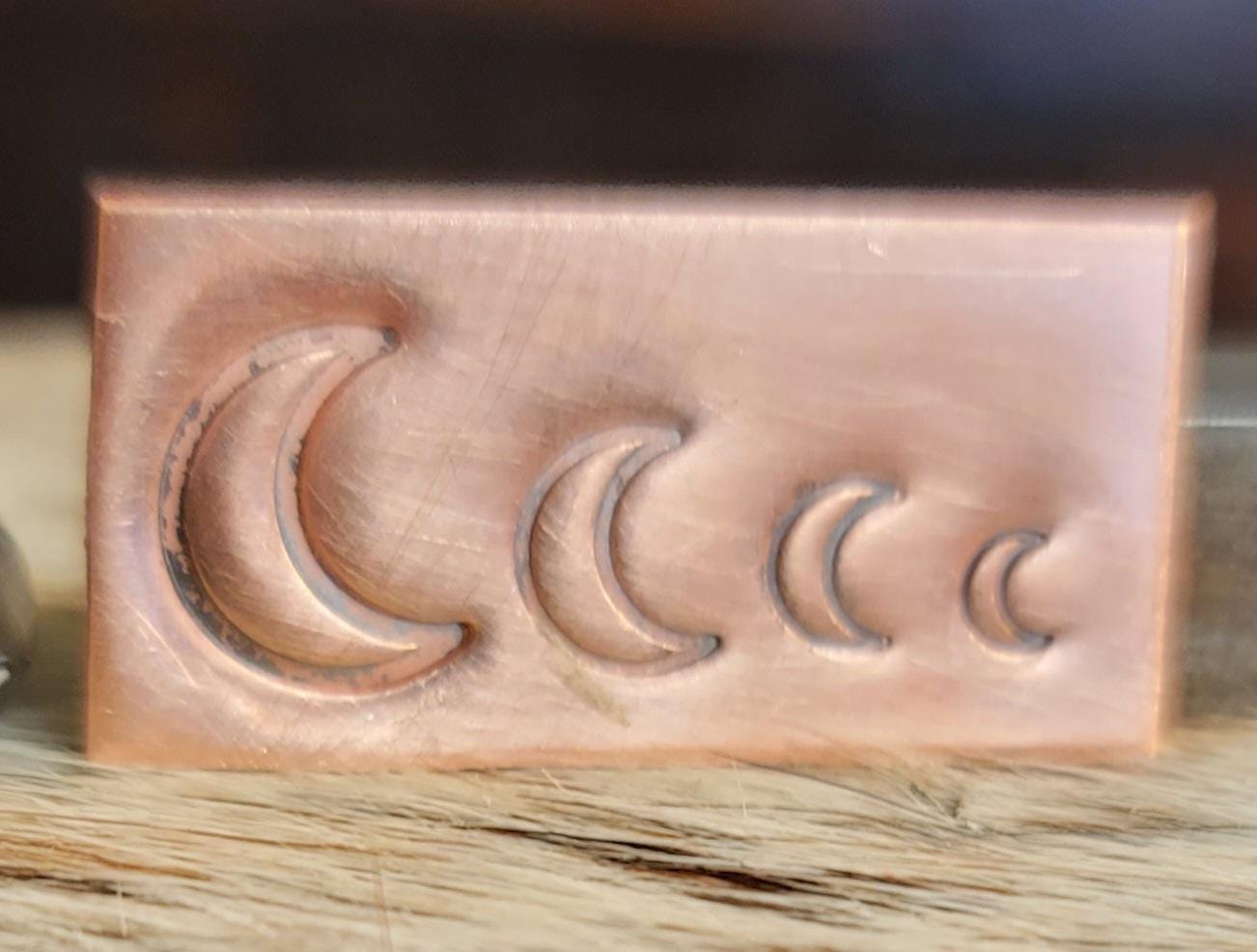 Metal Stamp-Crescent Moon Outline