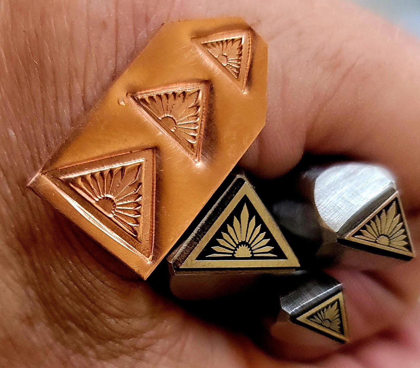 Chaco Canyon 1 -Metal Stamp