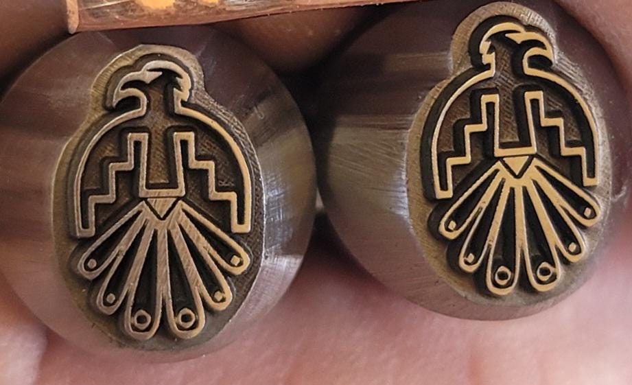 Thunderbird #4 Metal Stamp