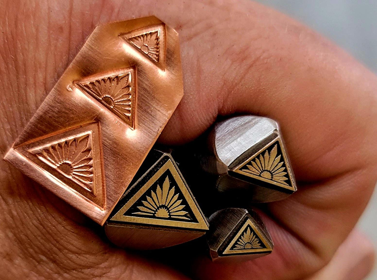 Chaco Canyon 1 -Metal Stamp