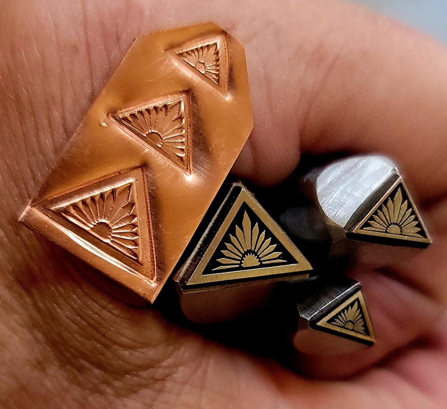 Chaco Canyon 1 -Metal Stamp