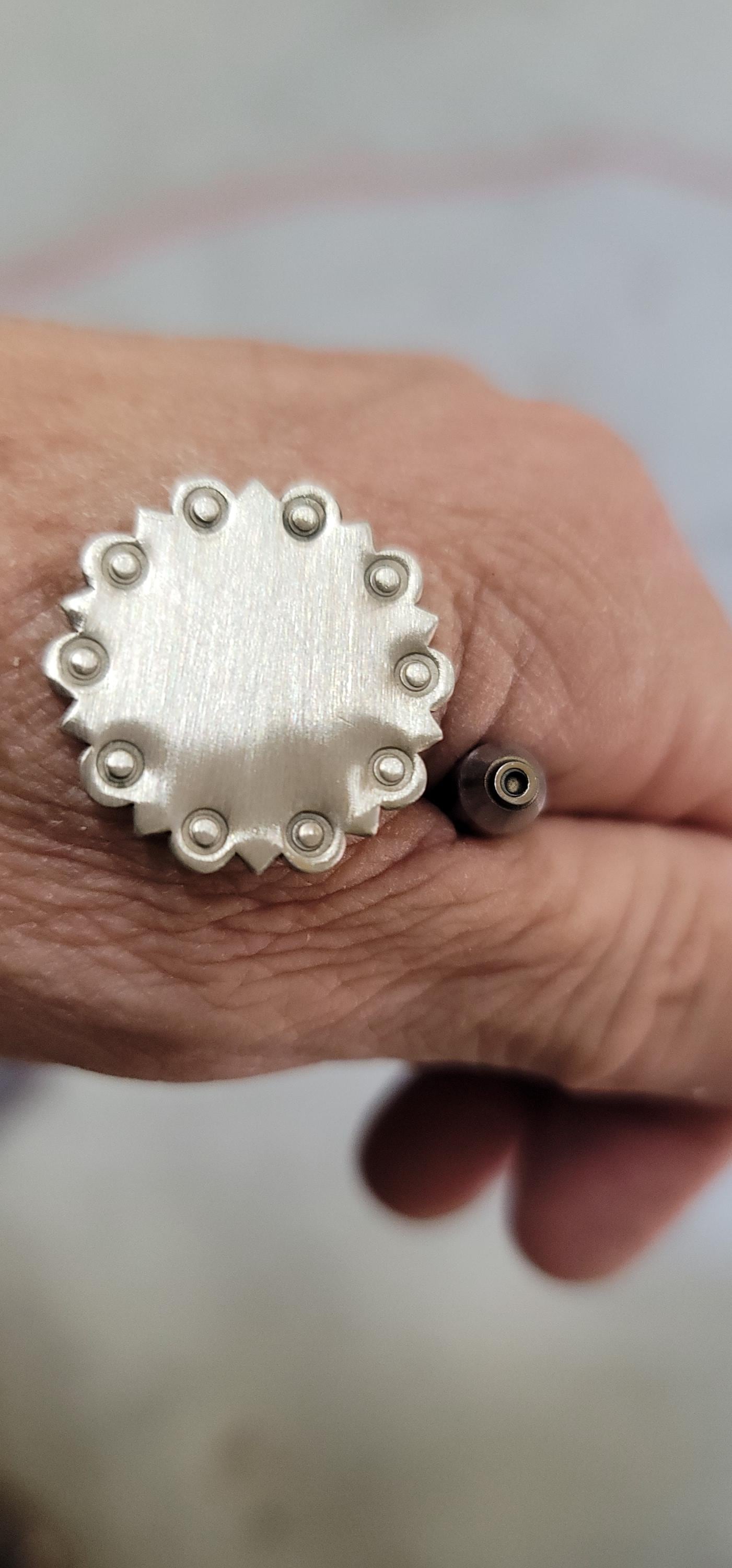 Accent DOT Metal Stamp