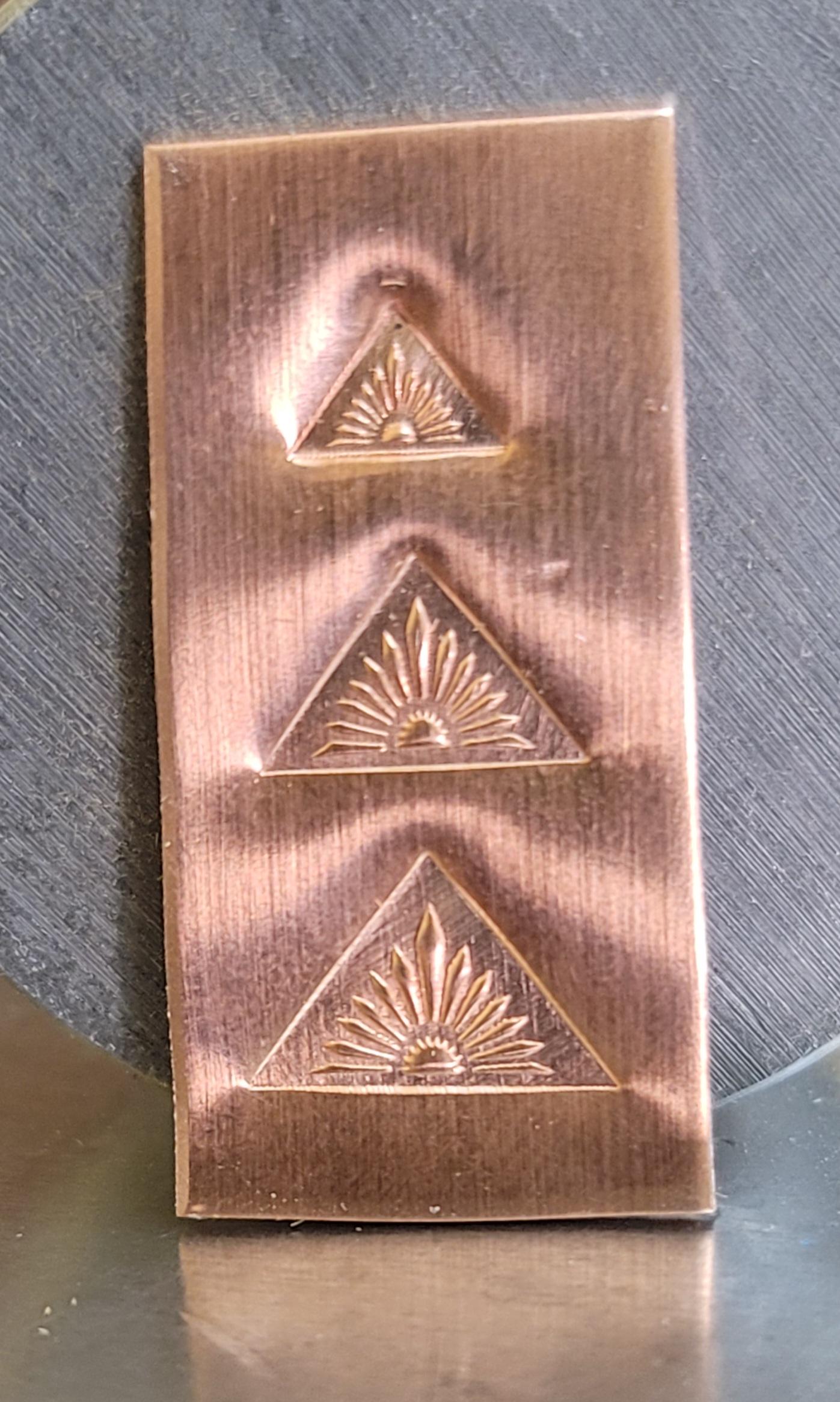 Chaco Canyon 2 -Metal Stamp