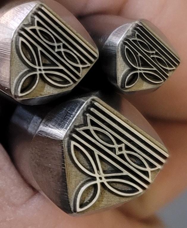 Vintage Bootstitch #1-Metal Stamp