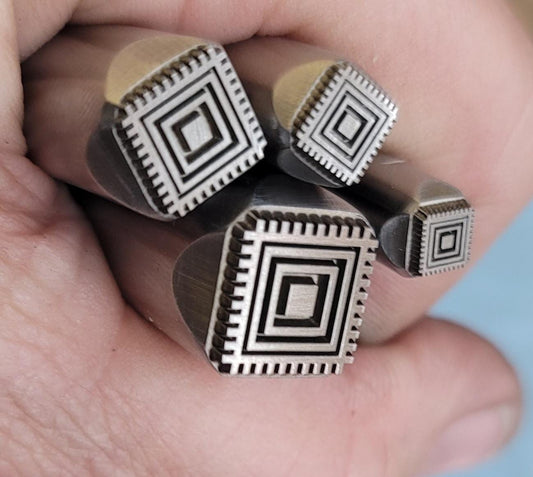 Bozeman Geometric Metal Stamp
