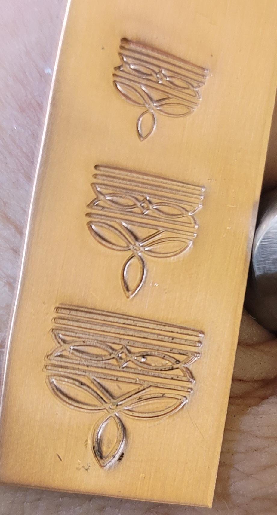 Vintage Bootstitch #1-Metal Stamp