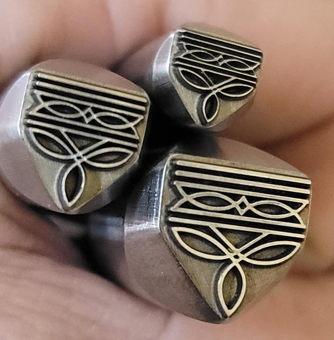Vintage Bootstitch #1-Metal Stamp
