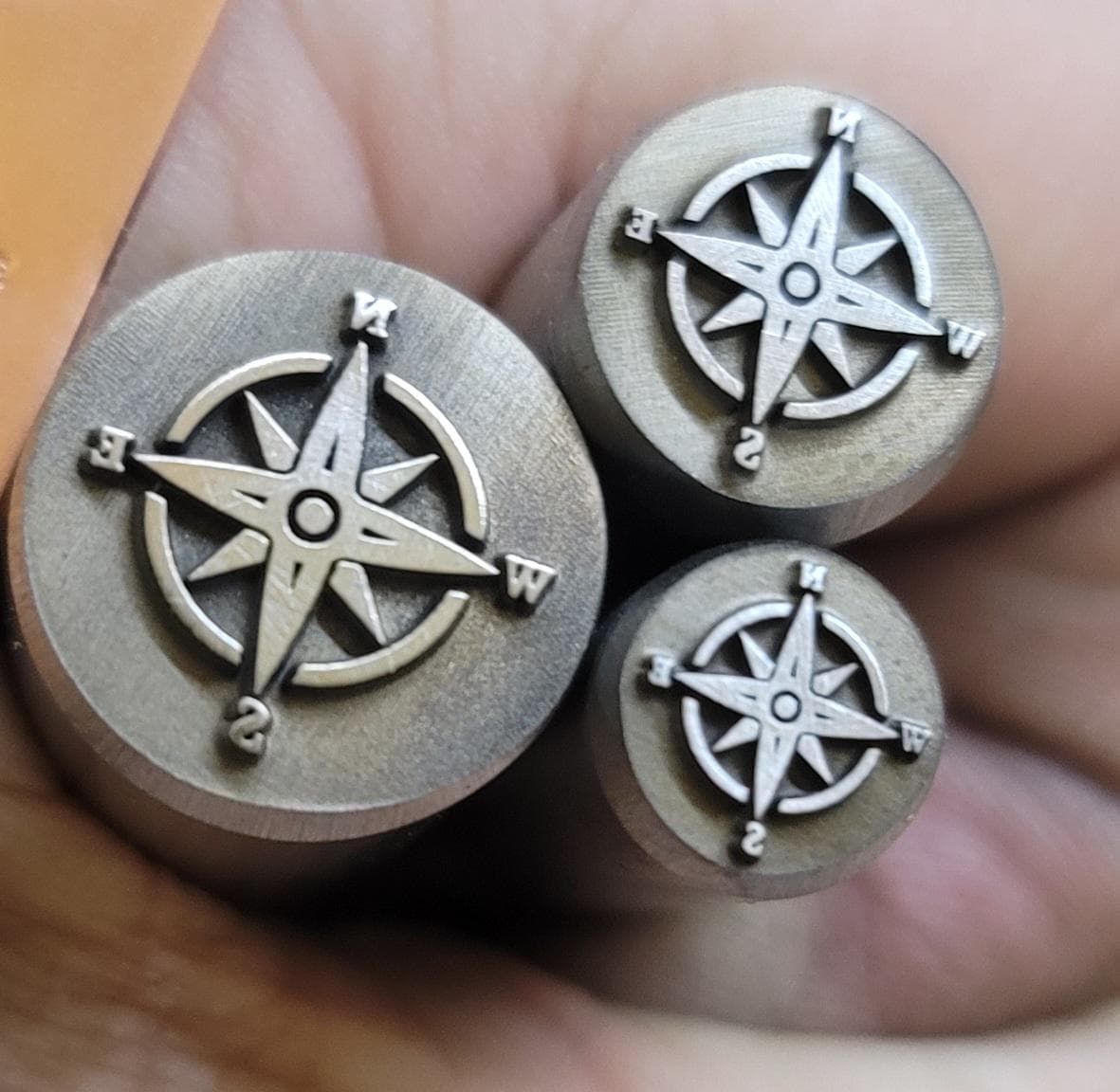 Compass Rose-Metal Stamps