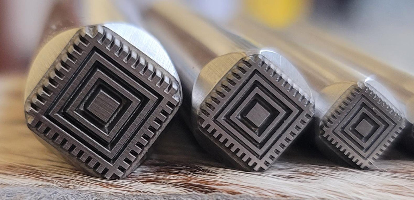 Bozeman Geometric Metal Stamp