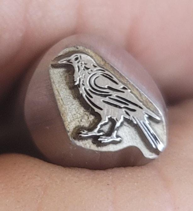 Raven2025- Metal Stamp