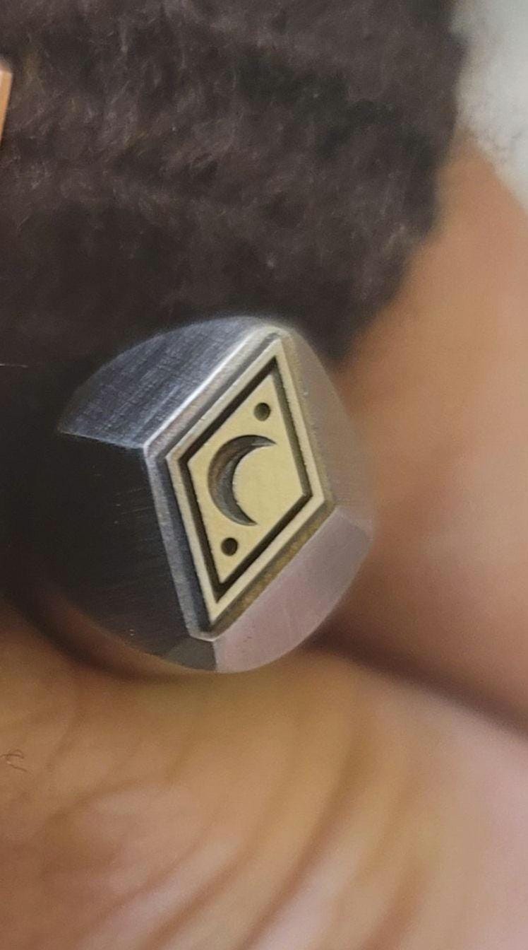 Metal Stamp-Cosmic Moon