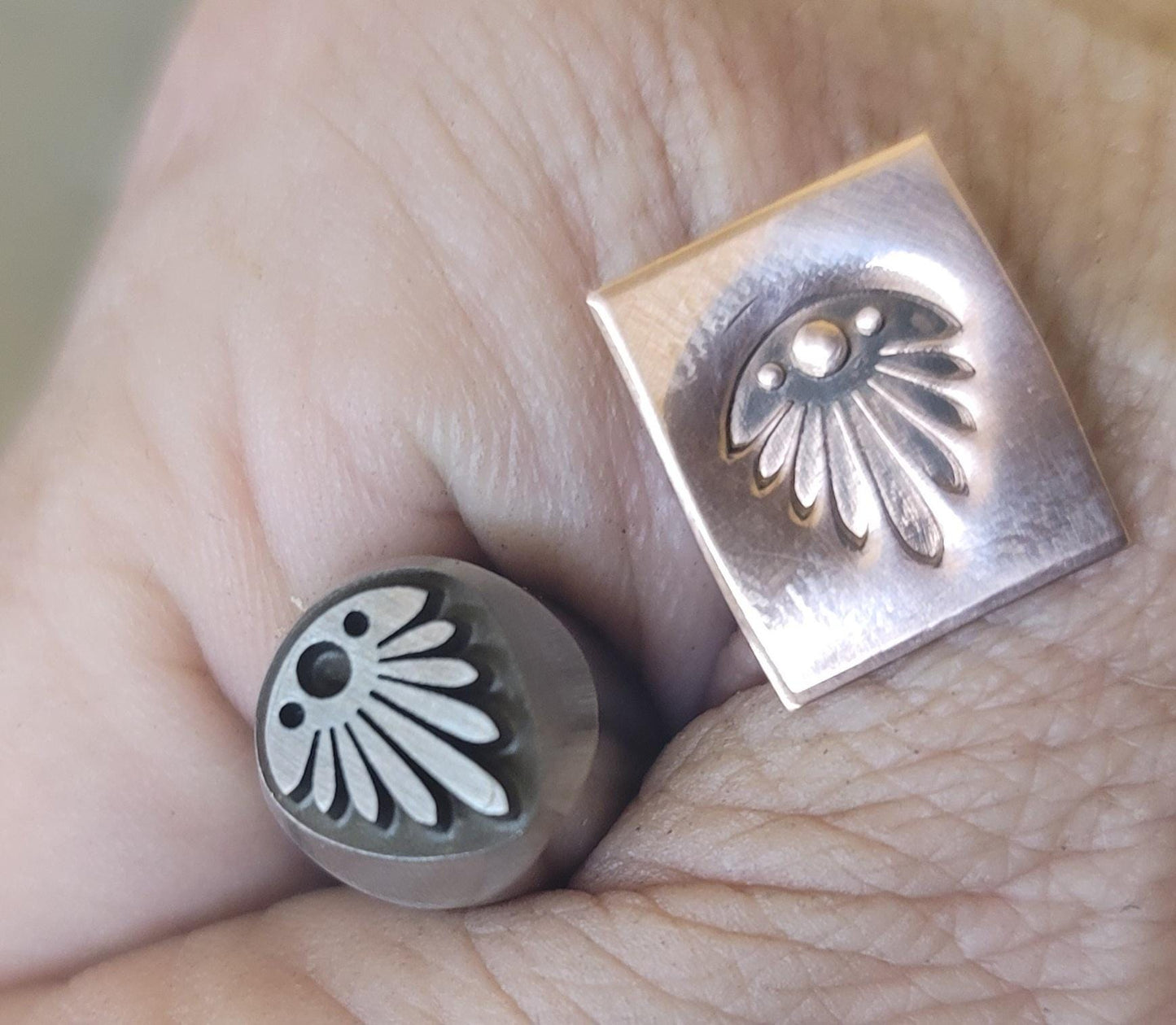 Flagstaff -Metal Stamp