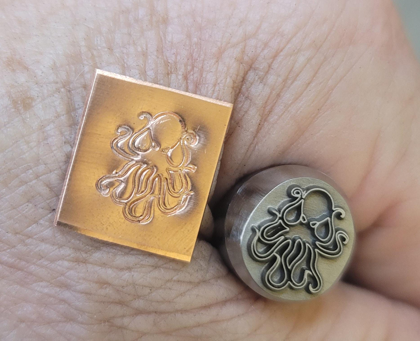 Octopus Metal Stamp