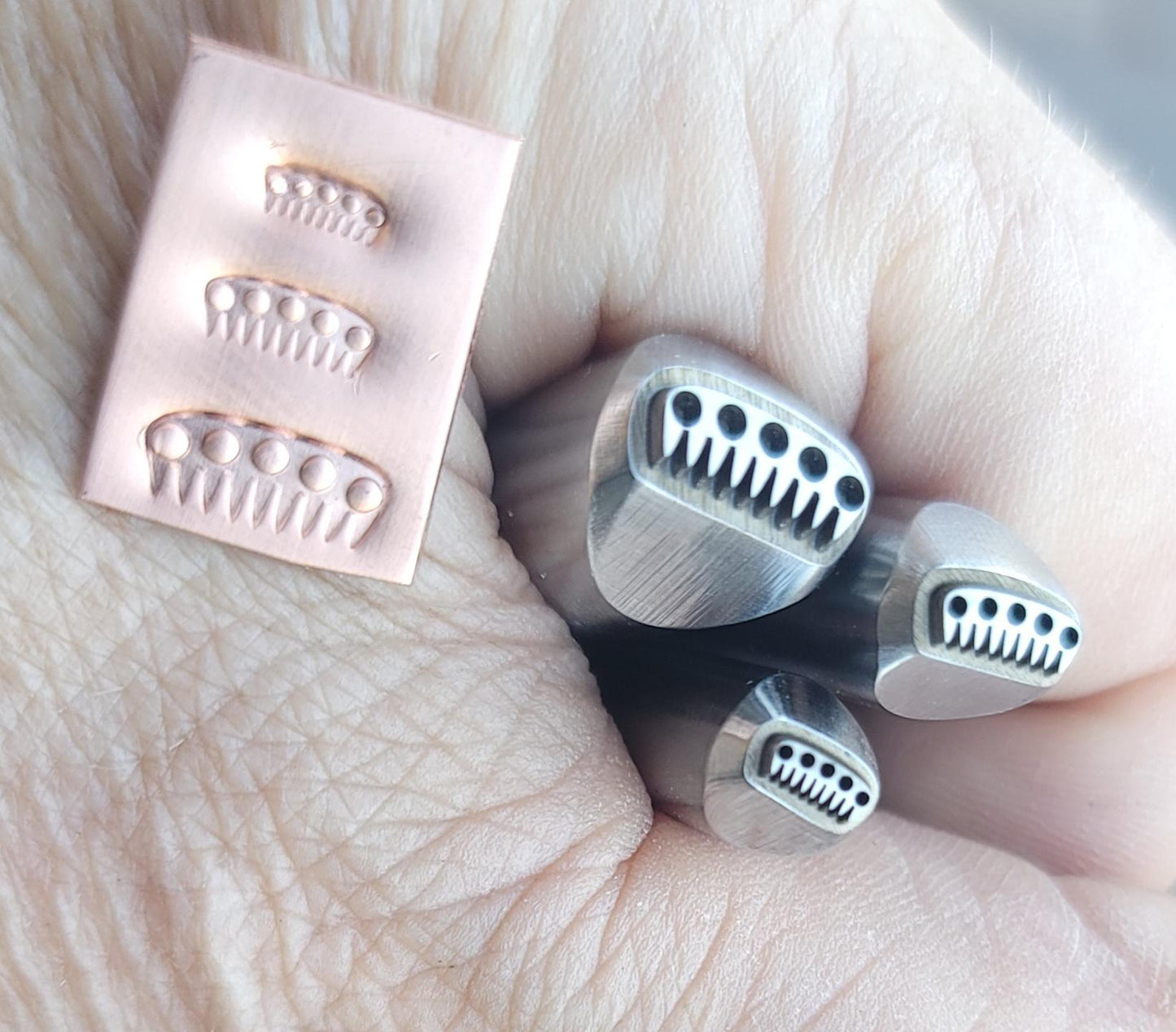 Moab Metal Stamp - Jewelry Design Stamp for Rings, Pendants