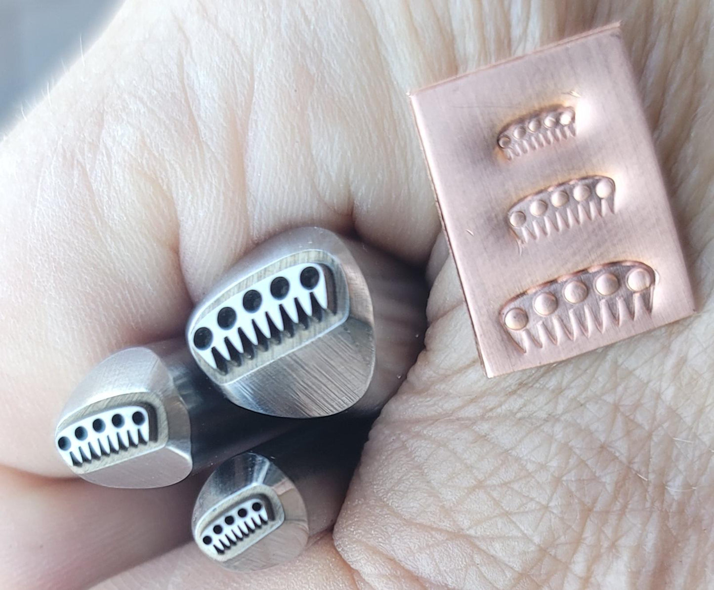 Moab Metal Stamp - Jewelry Design Stamp for Rings, Pendants