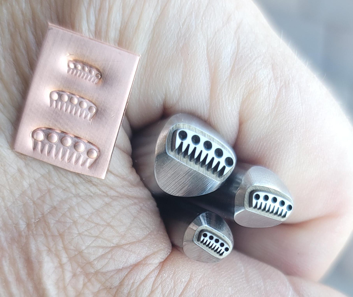 Moab Metal Stamp - Jewelry Design Stamp for Rings, Pendants