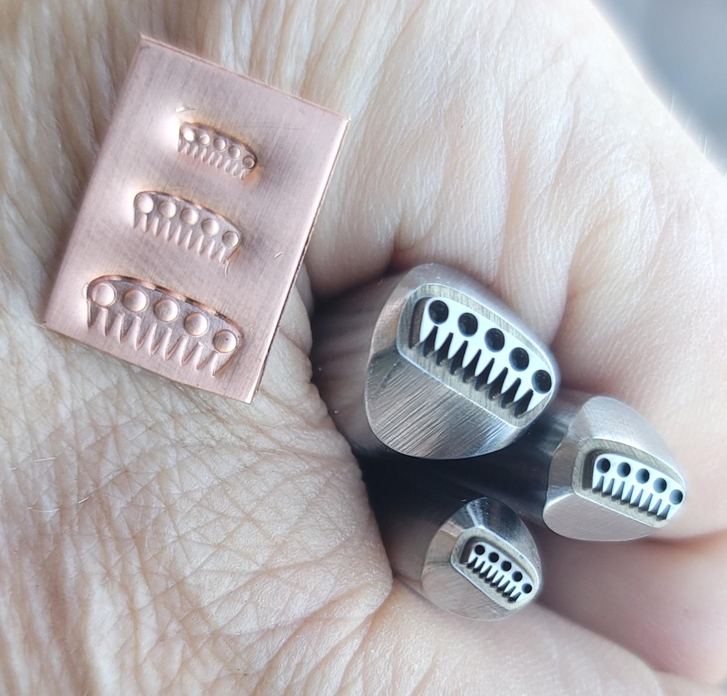 Moab Metal Stamp - Jewelry Design Stamp for Rings, Pendants