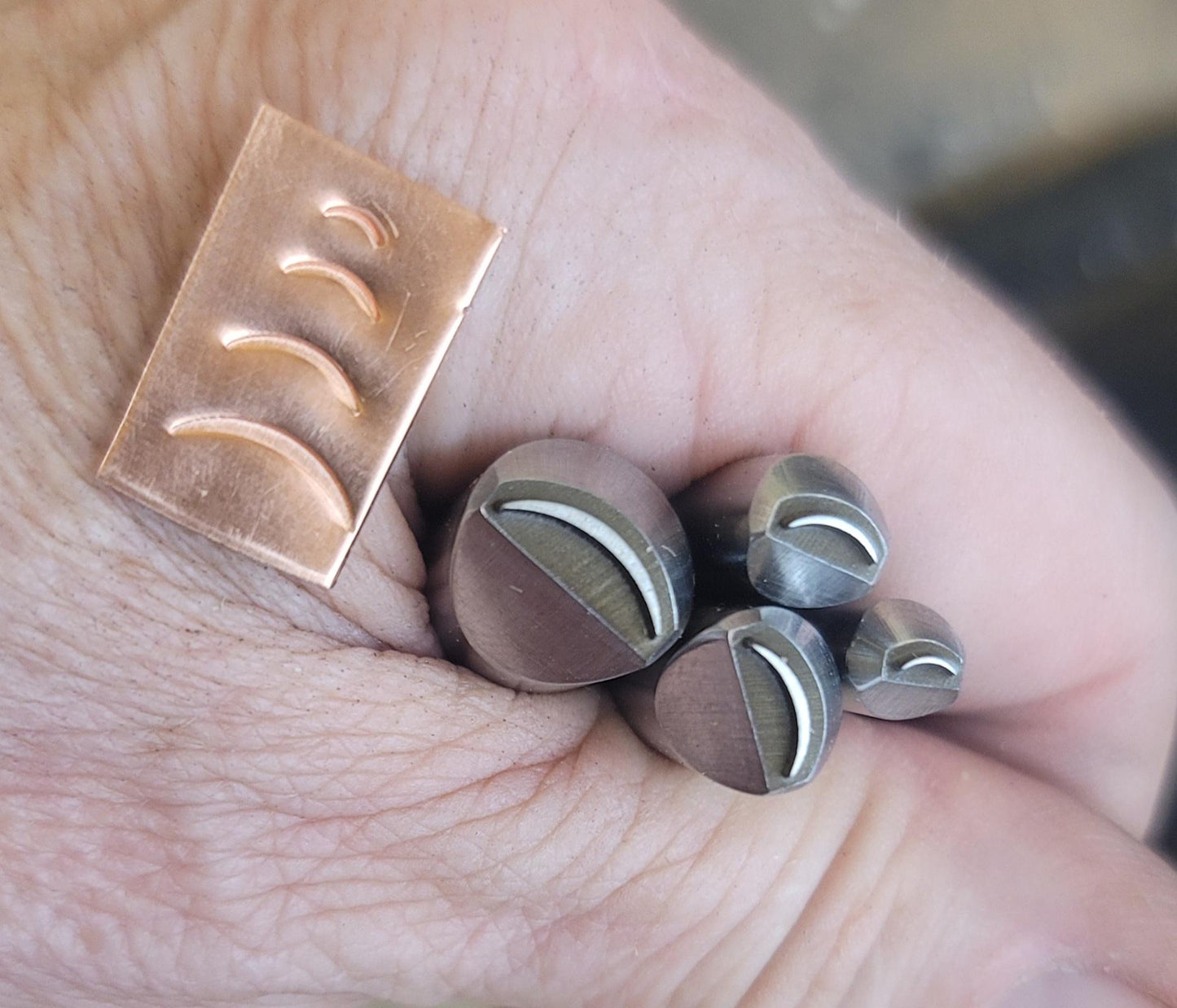 Accent ARCS- Metal Stamp