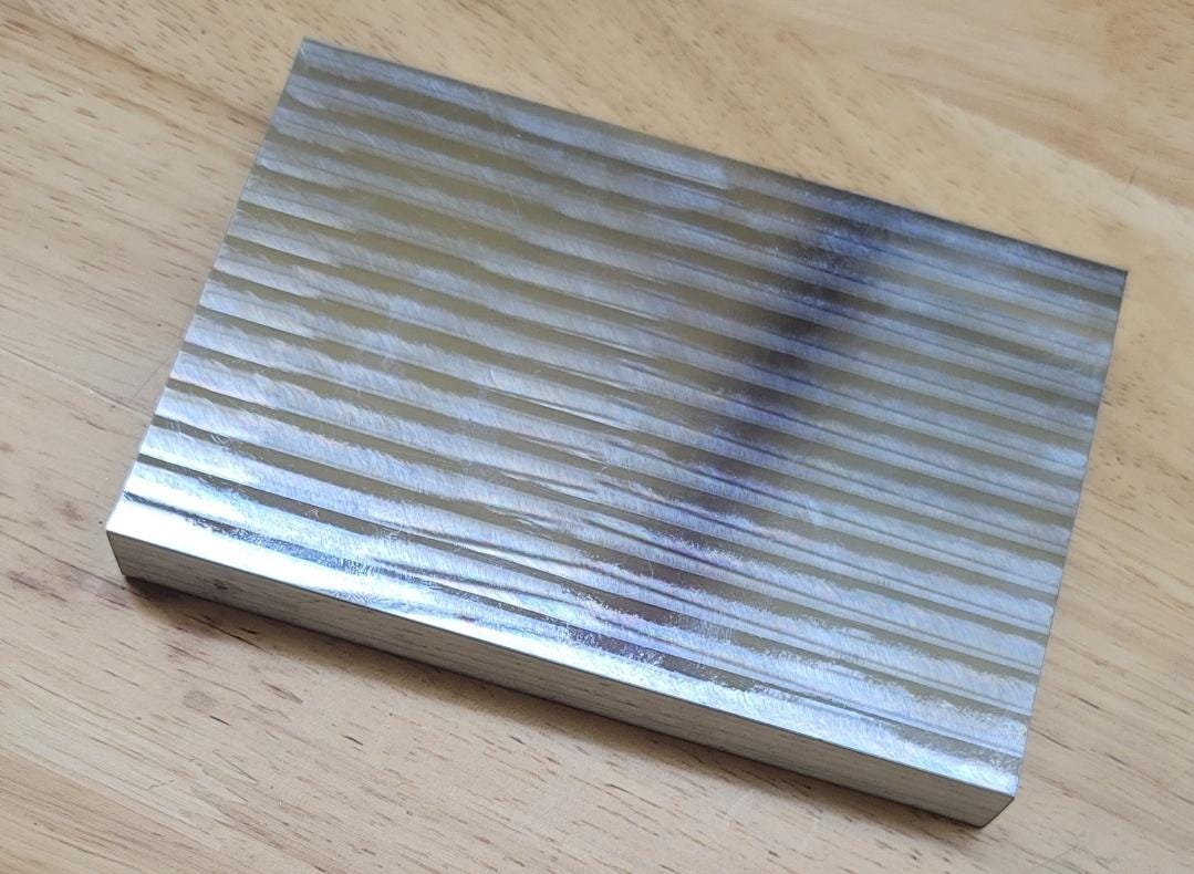 Aluminum Press Block / Spacer 4x6x3/4"