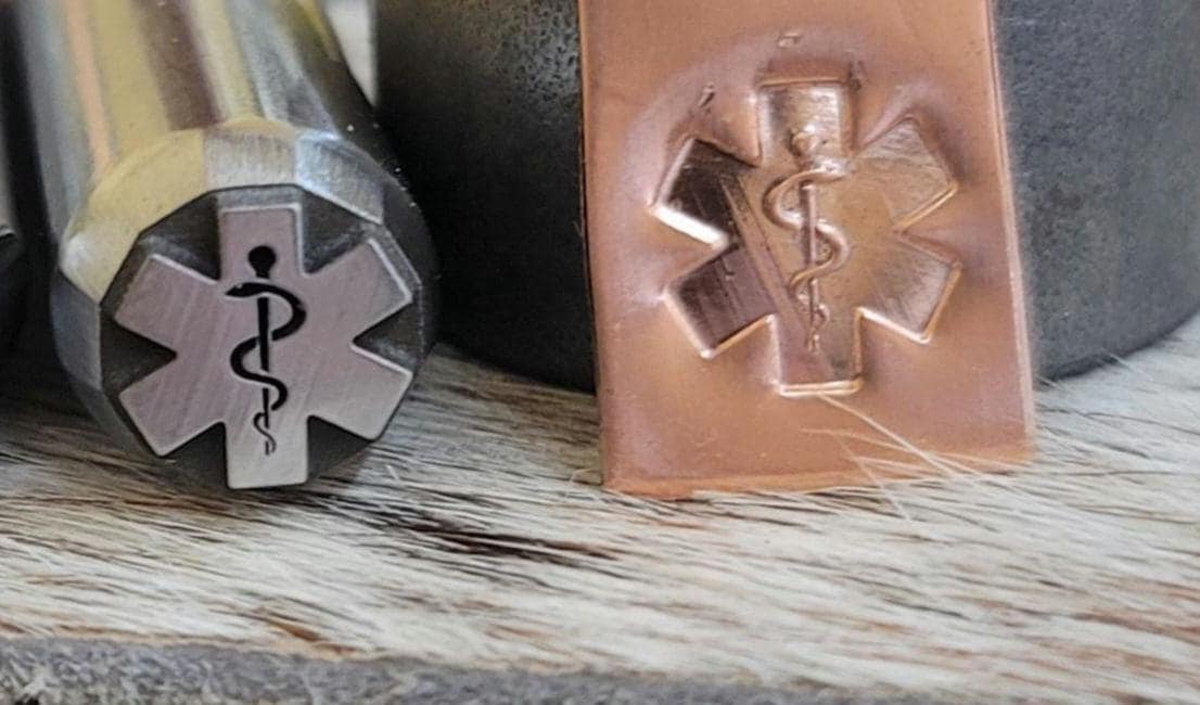 Medical ID #1 & #2  - Metal Stamps