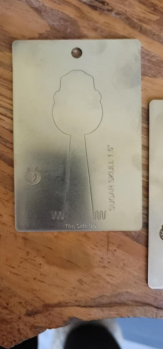 1.5 inch Skull Pancake Die